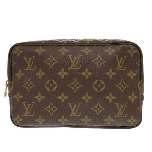 LOUIS VUITTON Authentic Brown Monogram Pouch